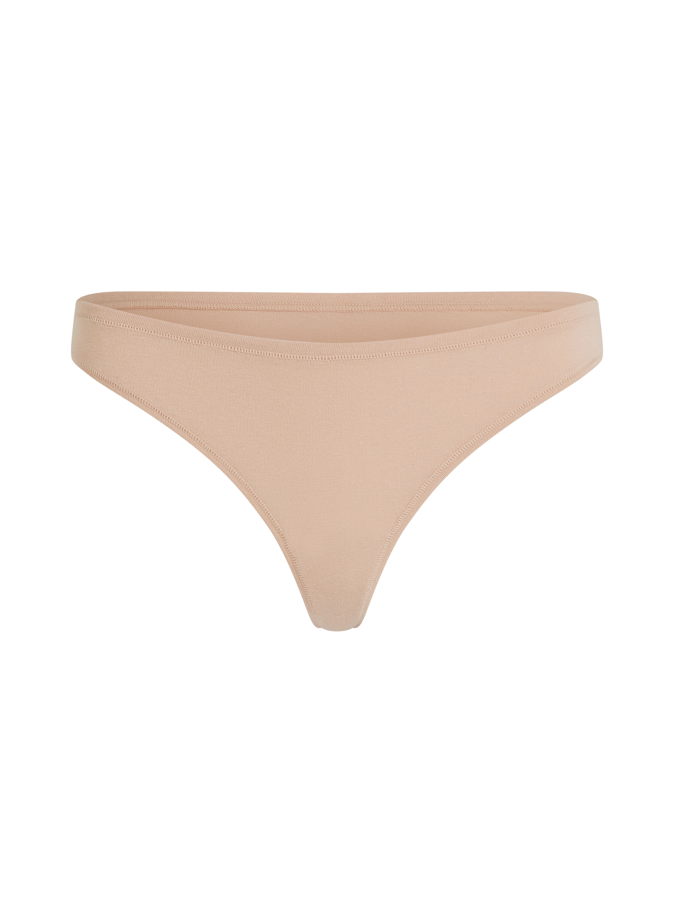 Baumwolle Kira String, Beige