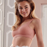 Nahtloser Bralette, Rose