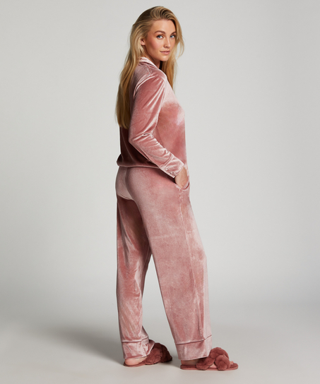 Pantalon de jogging Velours, Violet