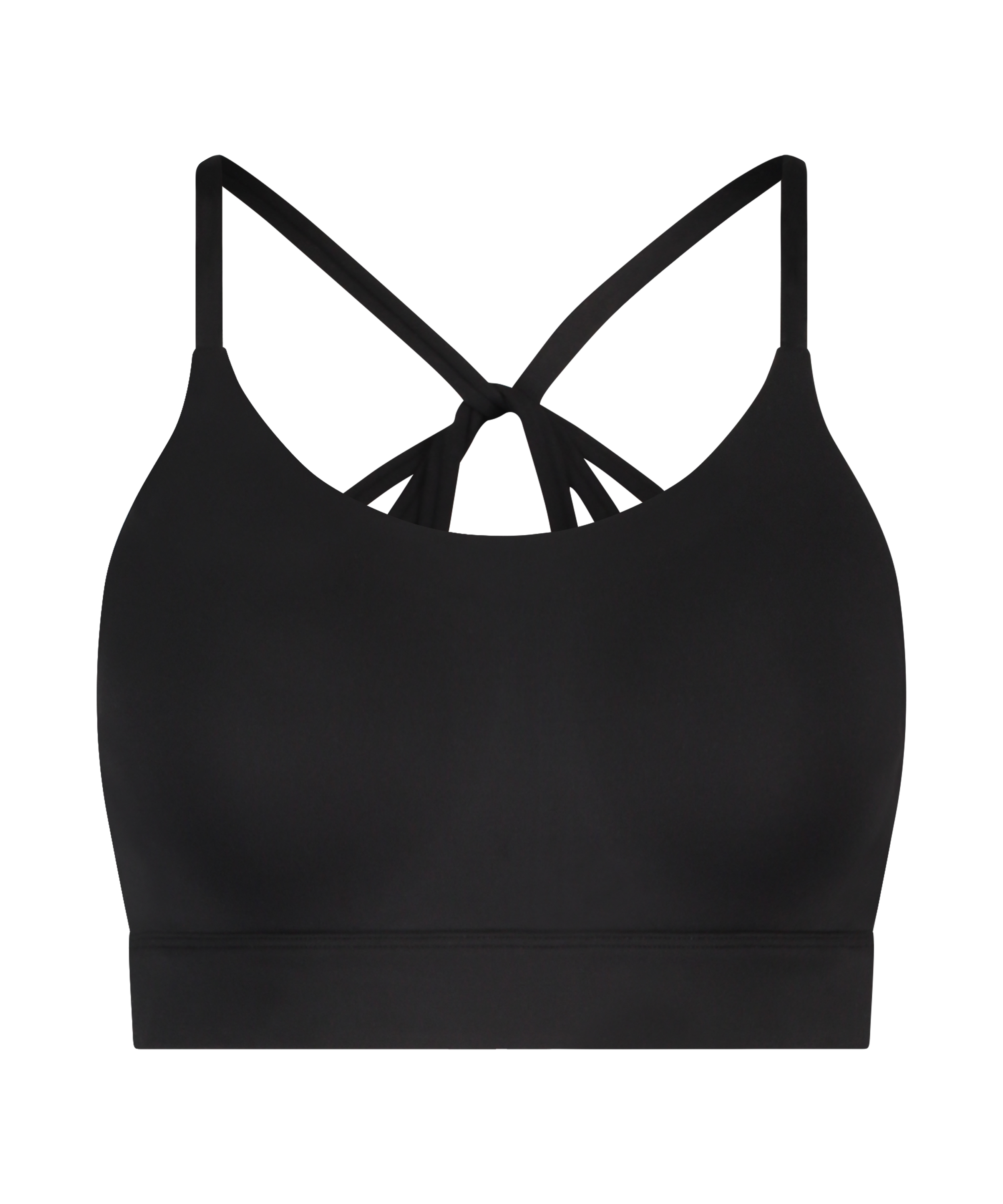 HKMX Brassière de sport de niveau 1, Noir, main