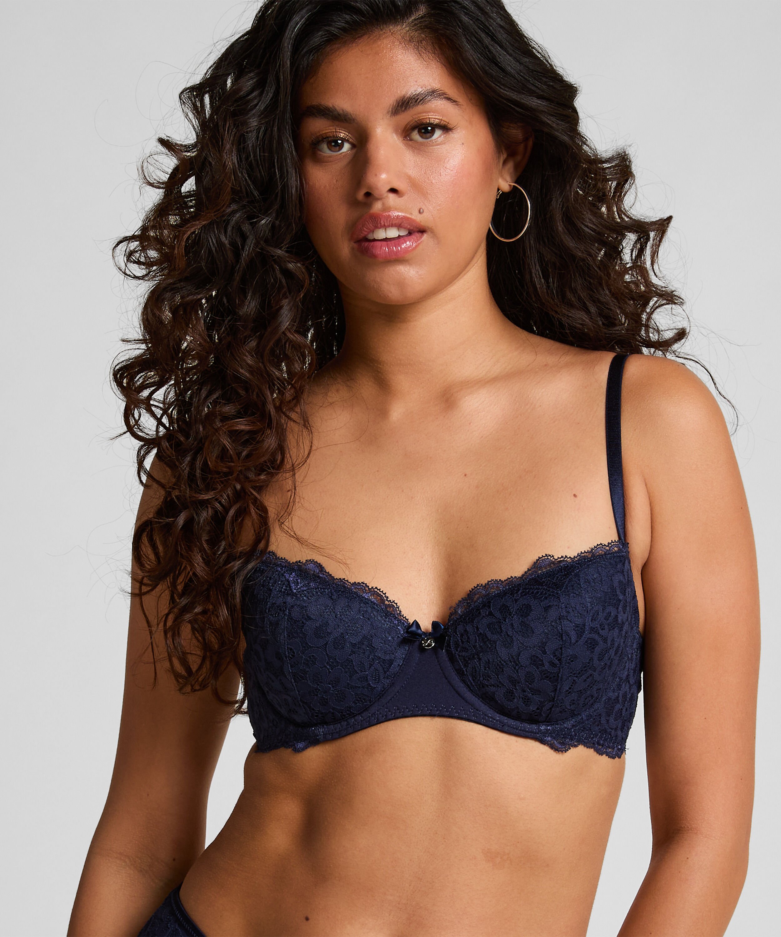 Soutien-gorge à armatures préformé Marine, Bleu