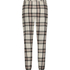 Petite Pyjamahose Twill Check, Beige