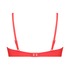 Unwattiertes B&uuml;gel-Bikinioberteil Cairo, Rot