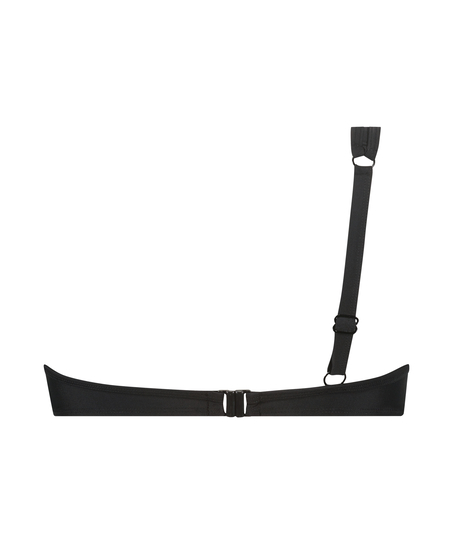 Unwattiertes B&uuml;gel-Bikini-Oberteil Belize, Schwarz