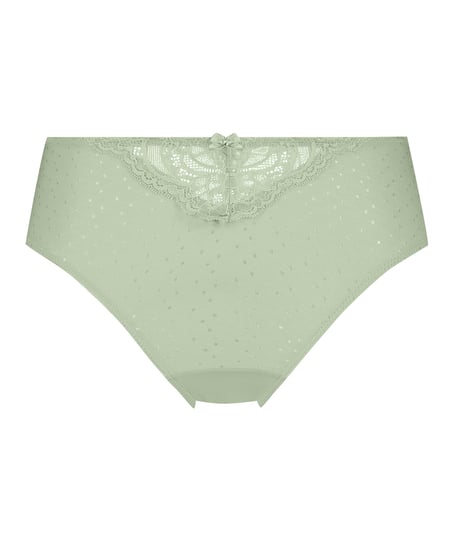 Slip taille haute Sophie, Vert