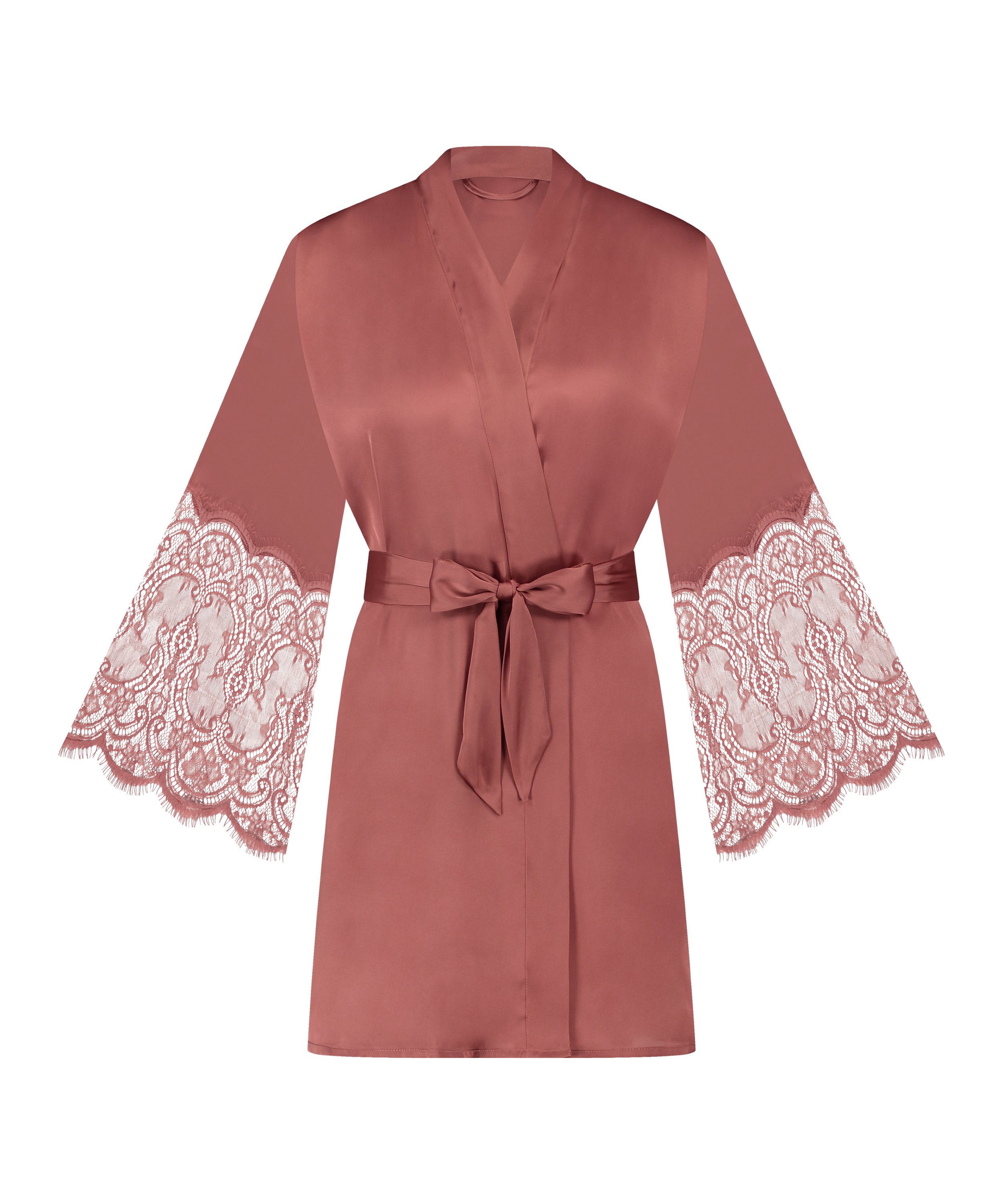 Kimono Satin, Rose, main