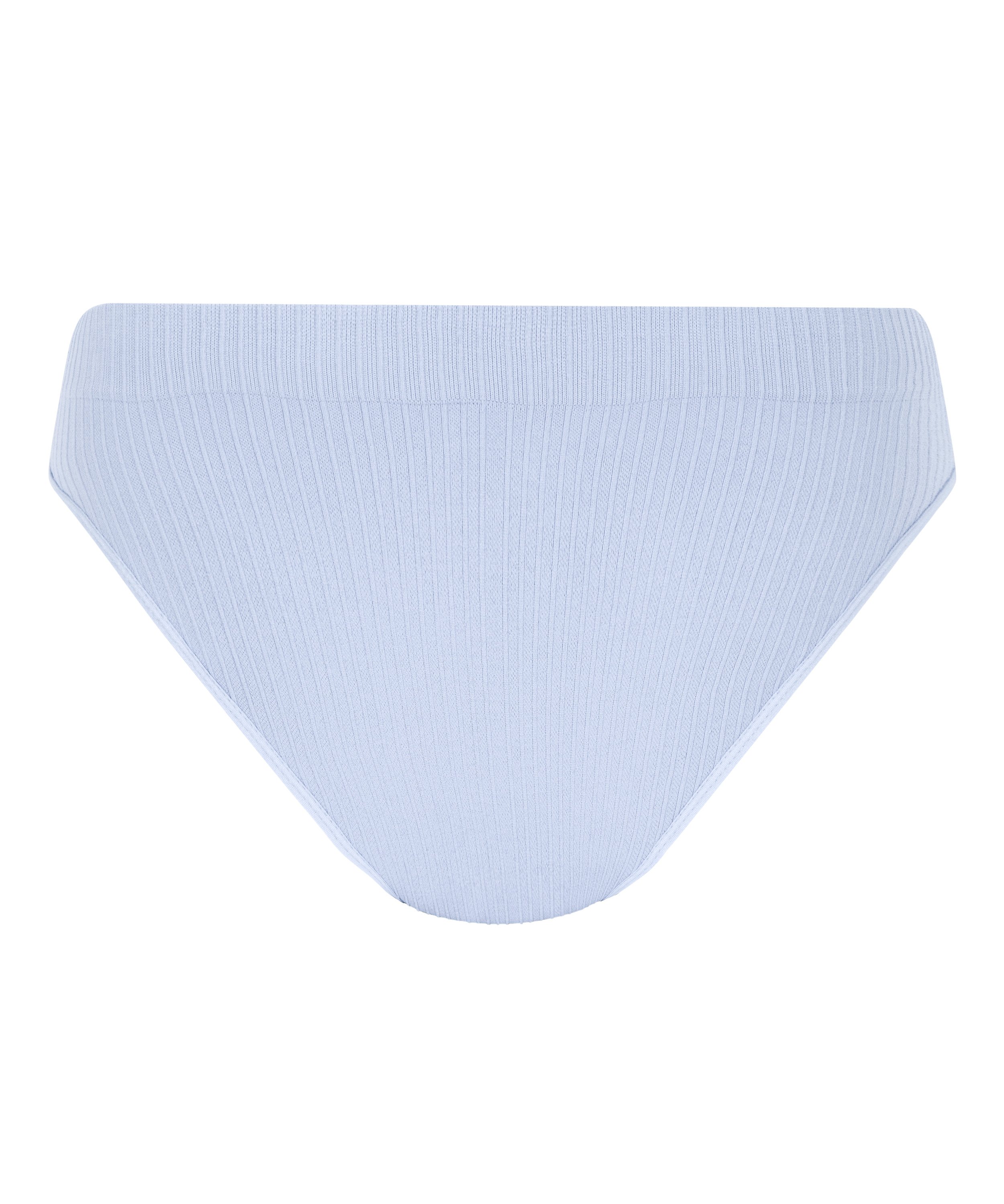 Slip brésilien Dianne, Bleu, main