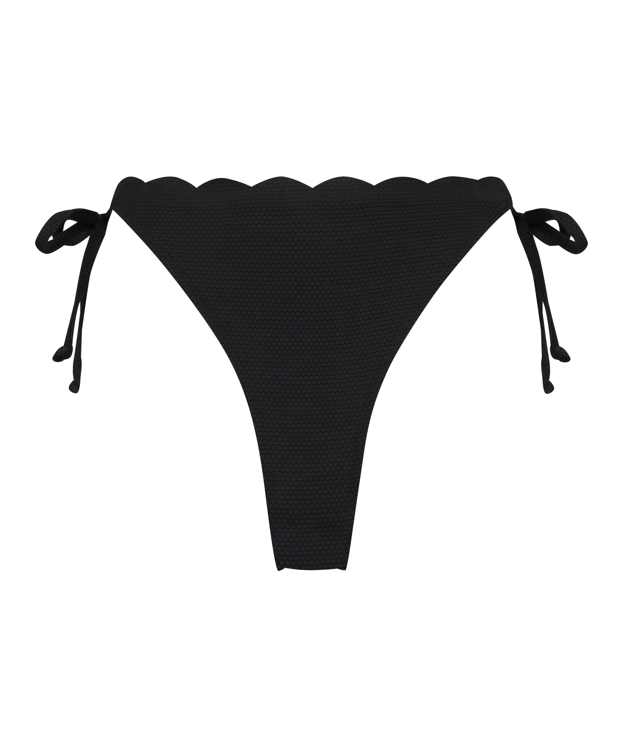 Bikinihose Scallop, Schwarz, main