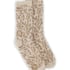 Socken flauschig, Beige