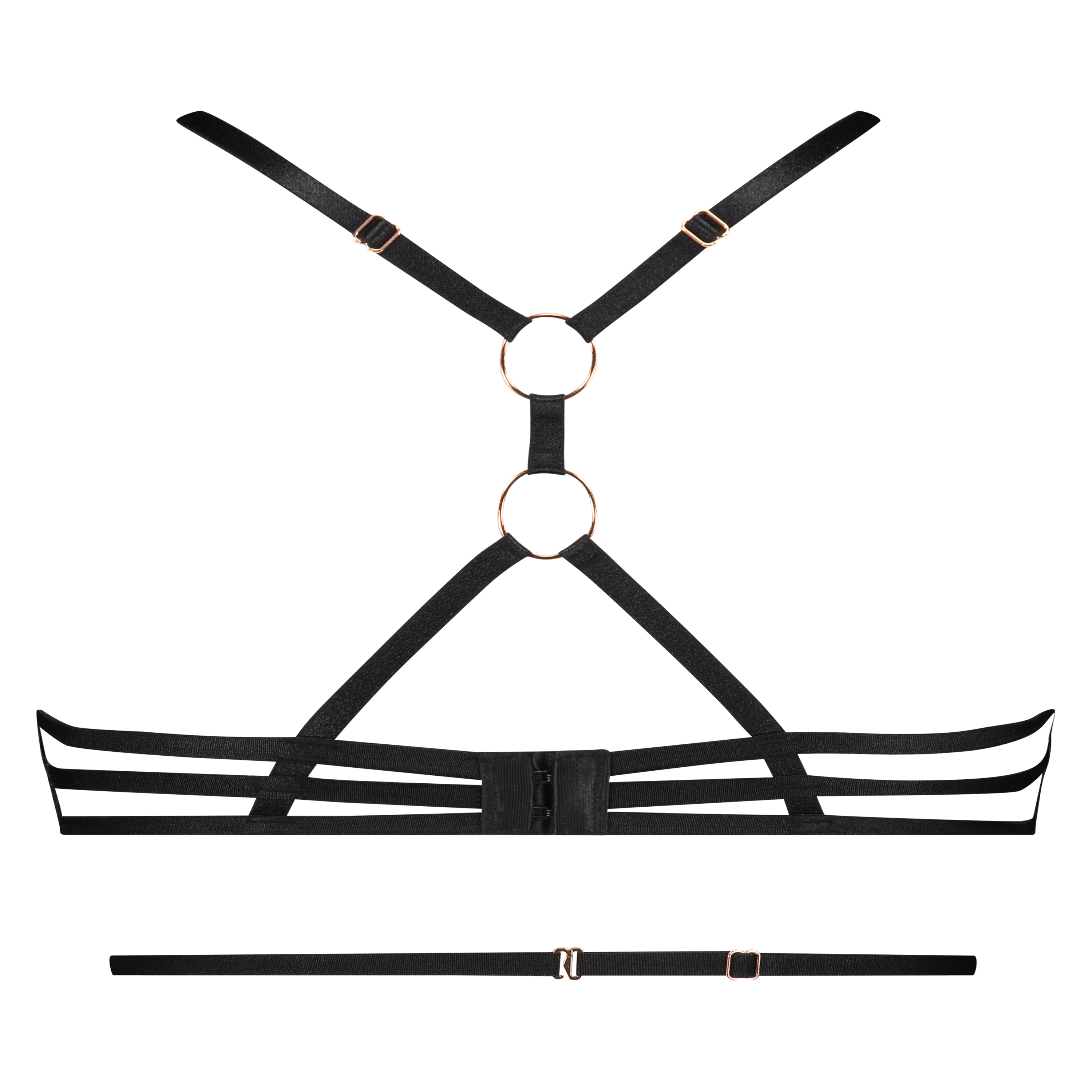 Soutien-gorge &agrave; armatures non-pr&eacute;form&eacute; Dahlia, Noir, main