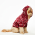 Fleece Hunde-Onesie, Rot