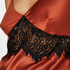 Nuisette Lace Satin, Rouge