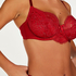 Soutien-gorge Harriet à armatures non-préformé, Rouge