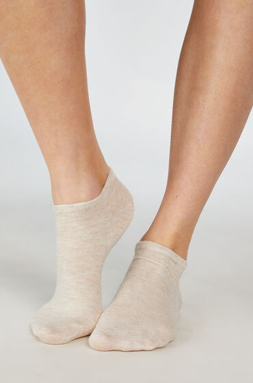 Image of Hunkemöller 2 Paar Lurex-Socken Gelb
