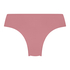 Slip brésilien Invisible Lace Back, Rose