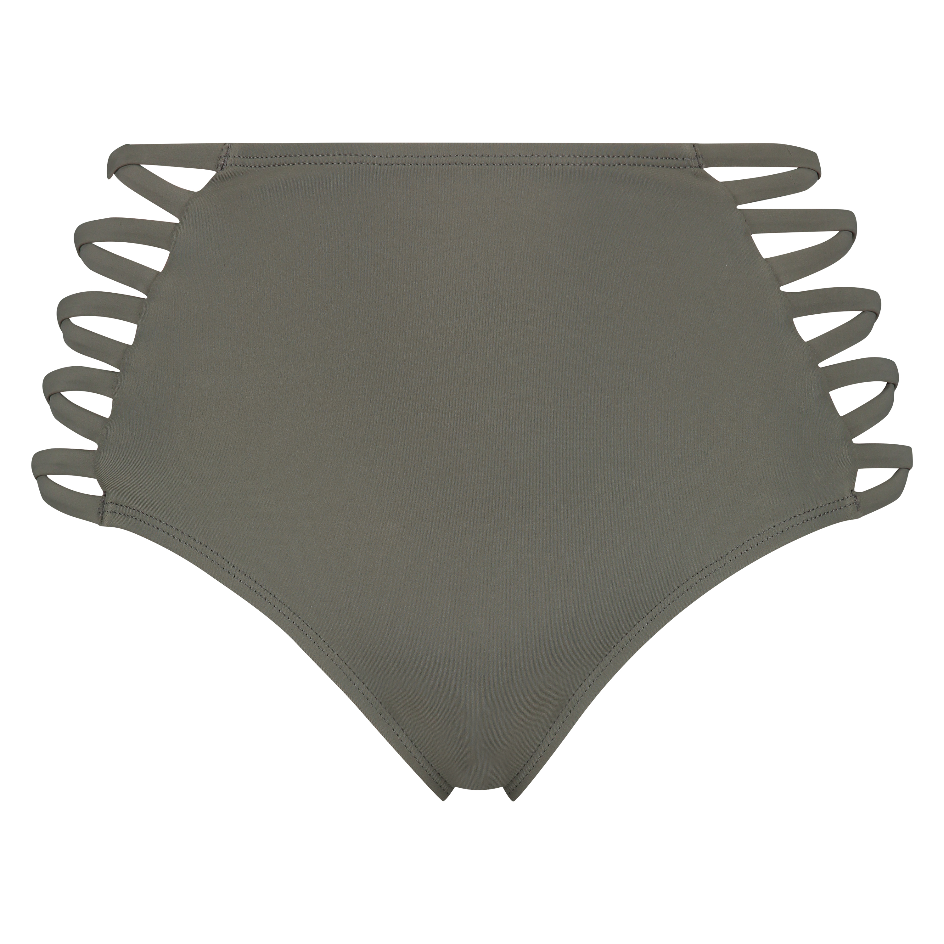 Slip de bikini taille haute Sunset Dream, Vert, main