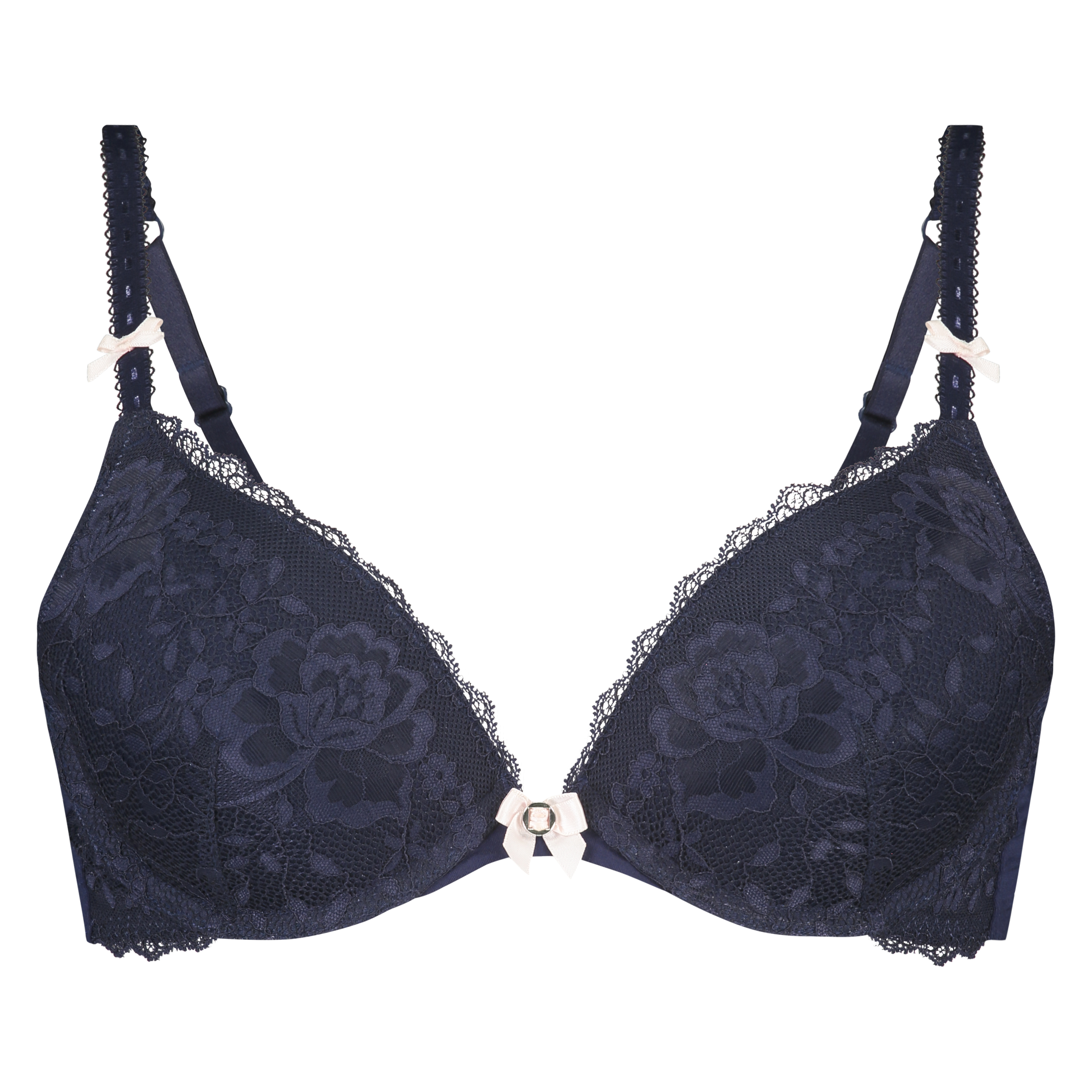 Soutien-gorge &agrave; armatures pr&eacute;form&eacute; push-up Maya, Bleu, main