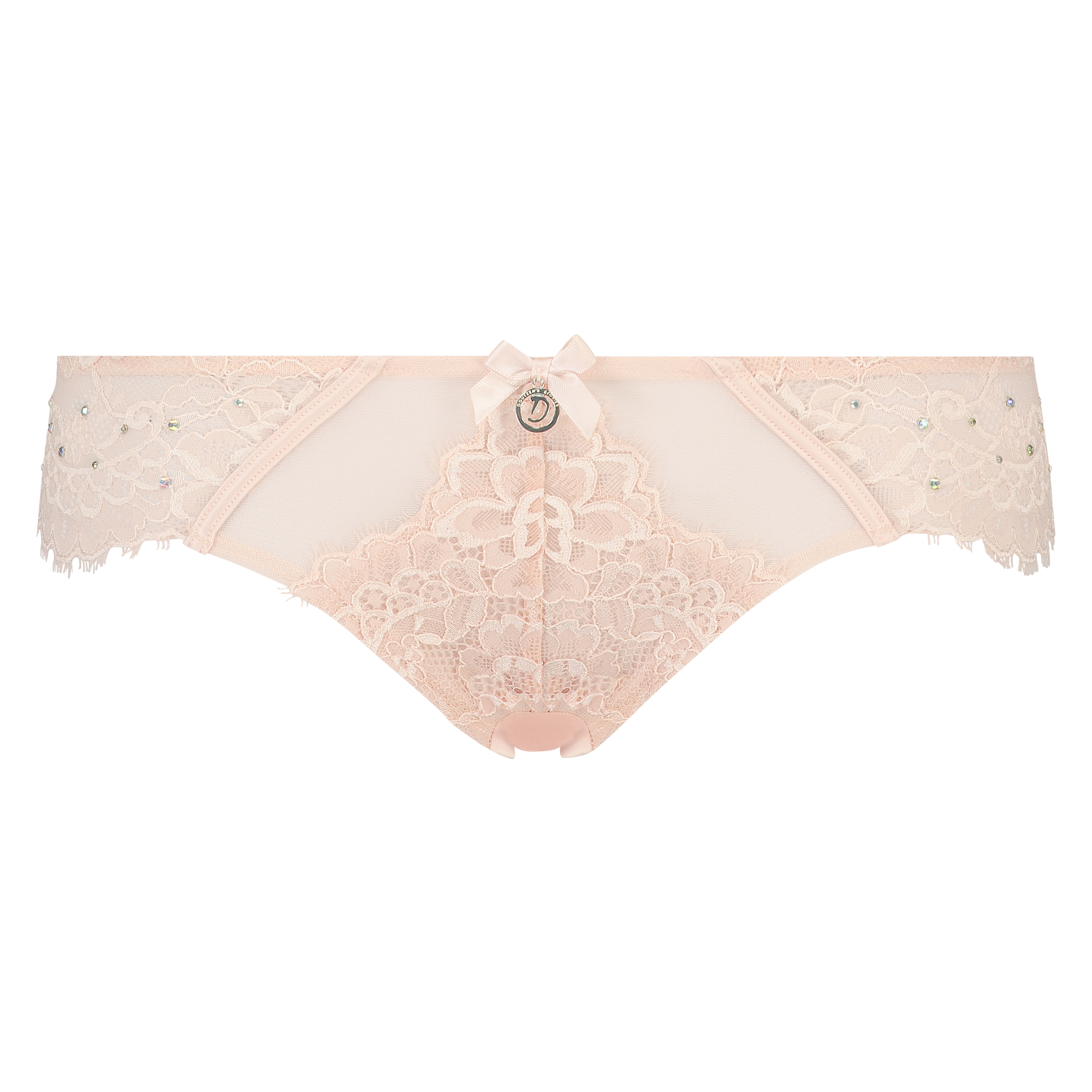 Slip br&eacute;silien Nightshade Doutzen, Rose, main