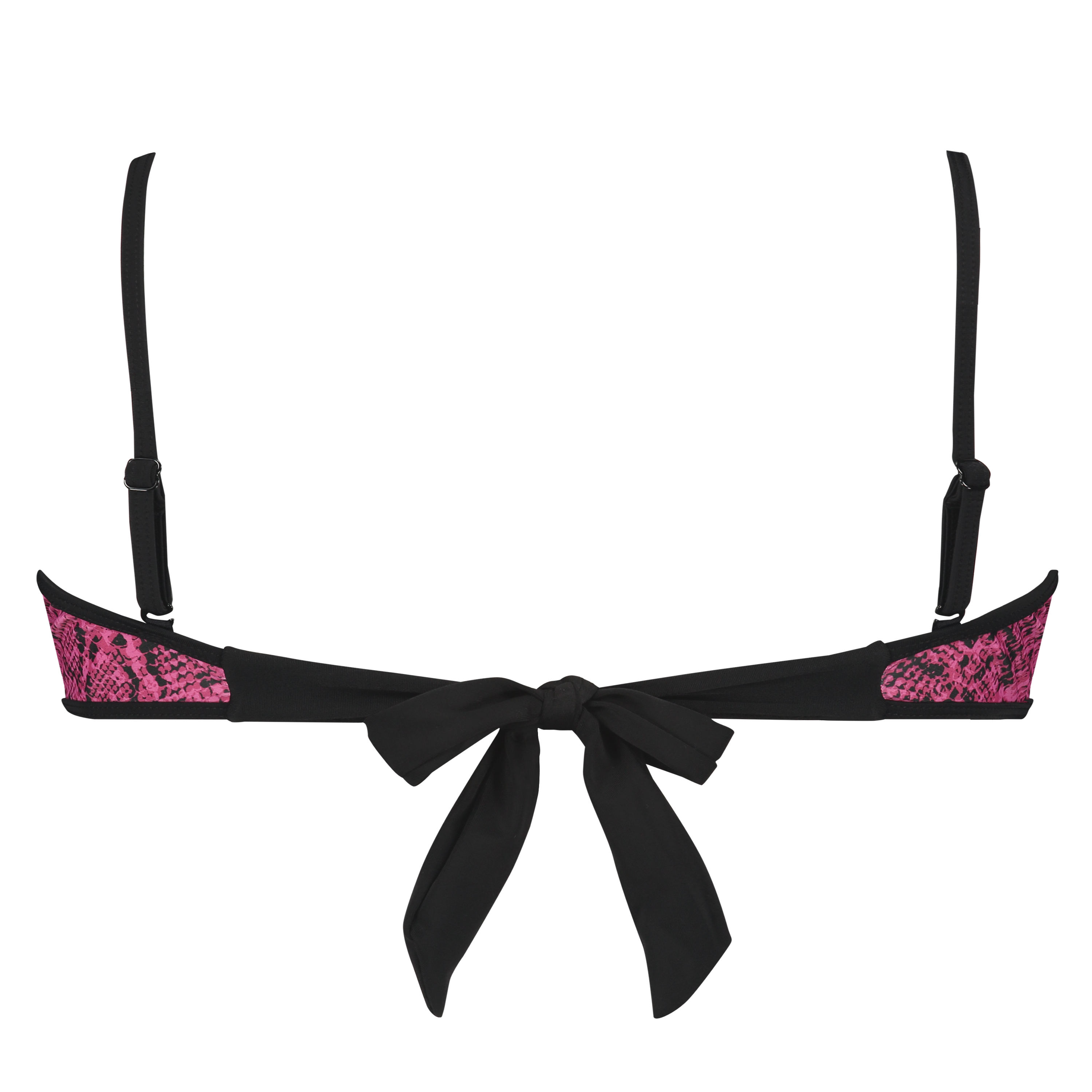 Top de bikini bandeau Haze, Rose, main