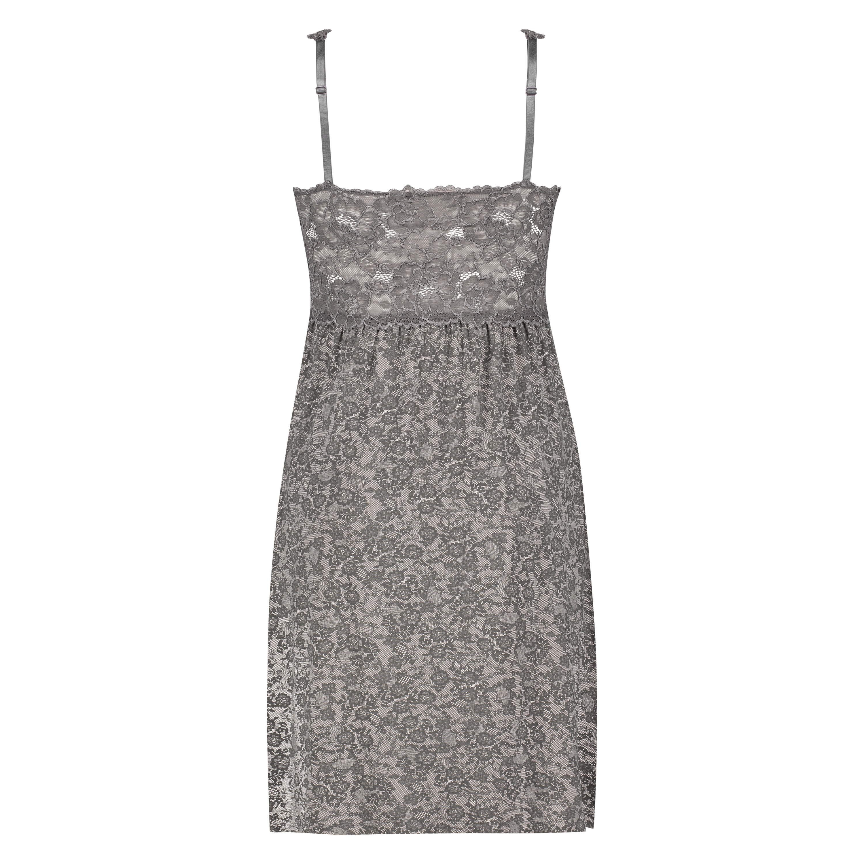 Slipdress Modal Lace mit Spitze, Rose, main