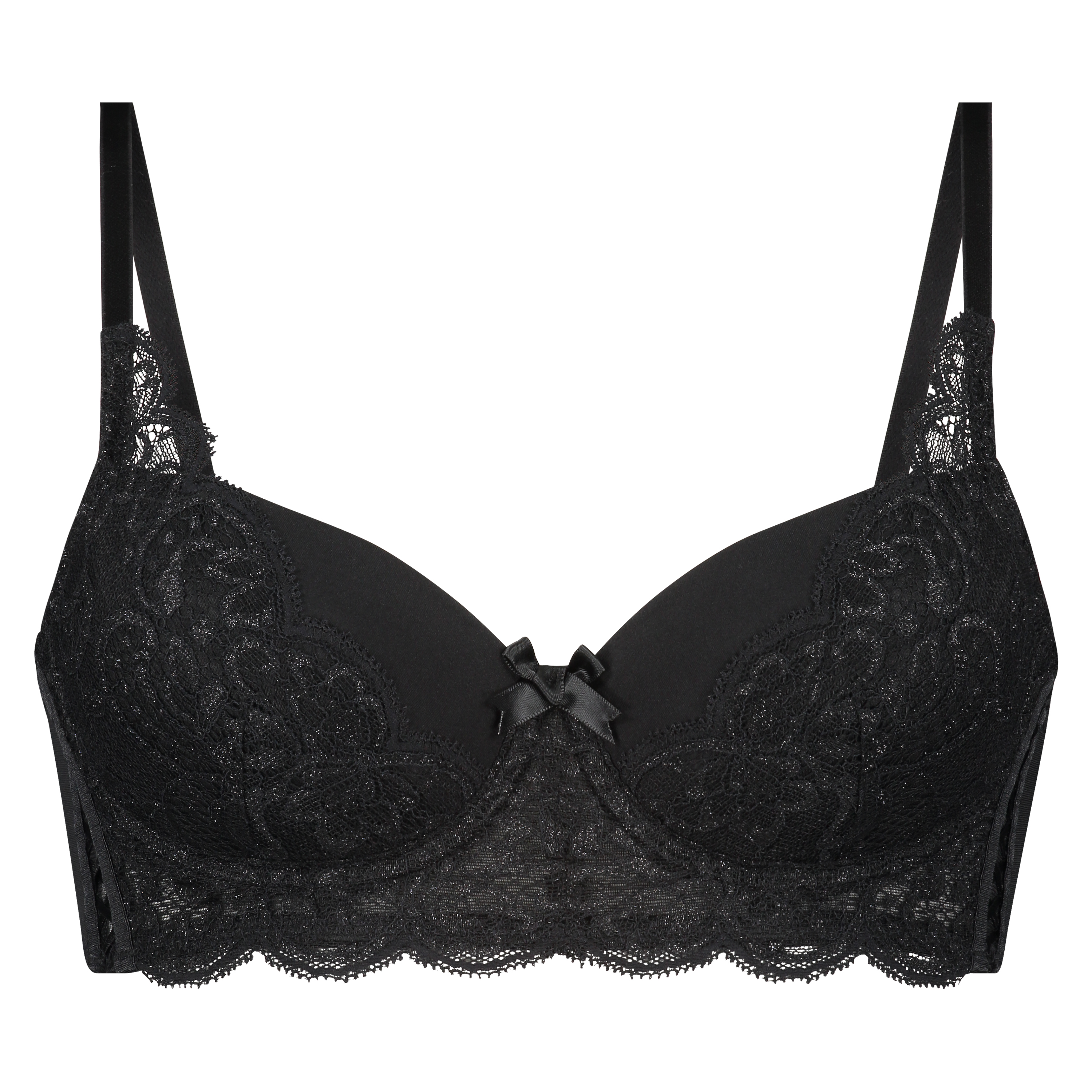 Soutien-gorge &agrave; la palangre &agrave; armatures pr&eacute;form&eacute; Mara, Noir, main