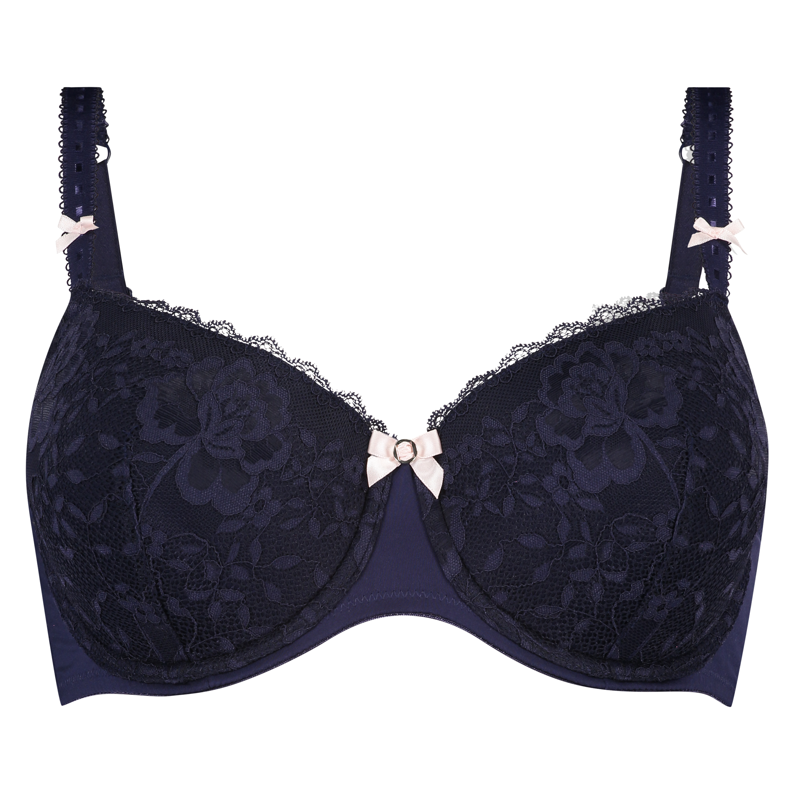 Soutien-gorge &agrave; armatures pr&eacute;form&eacute; Maya, Bleu, main