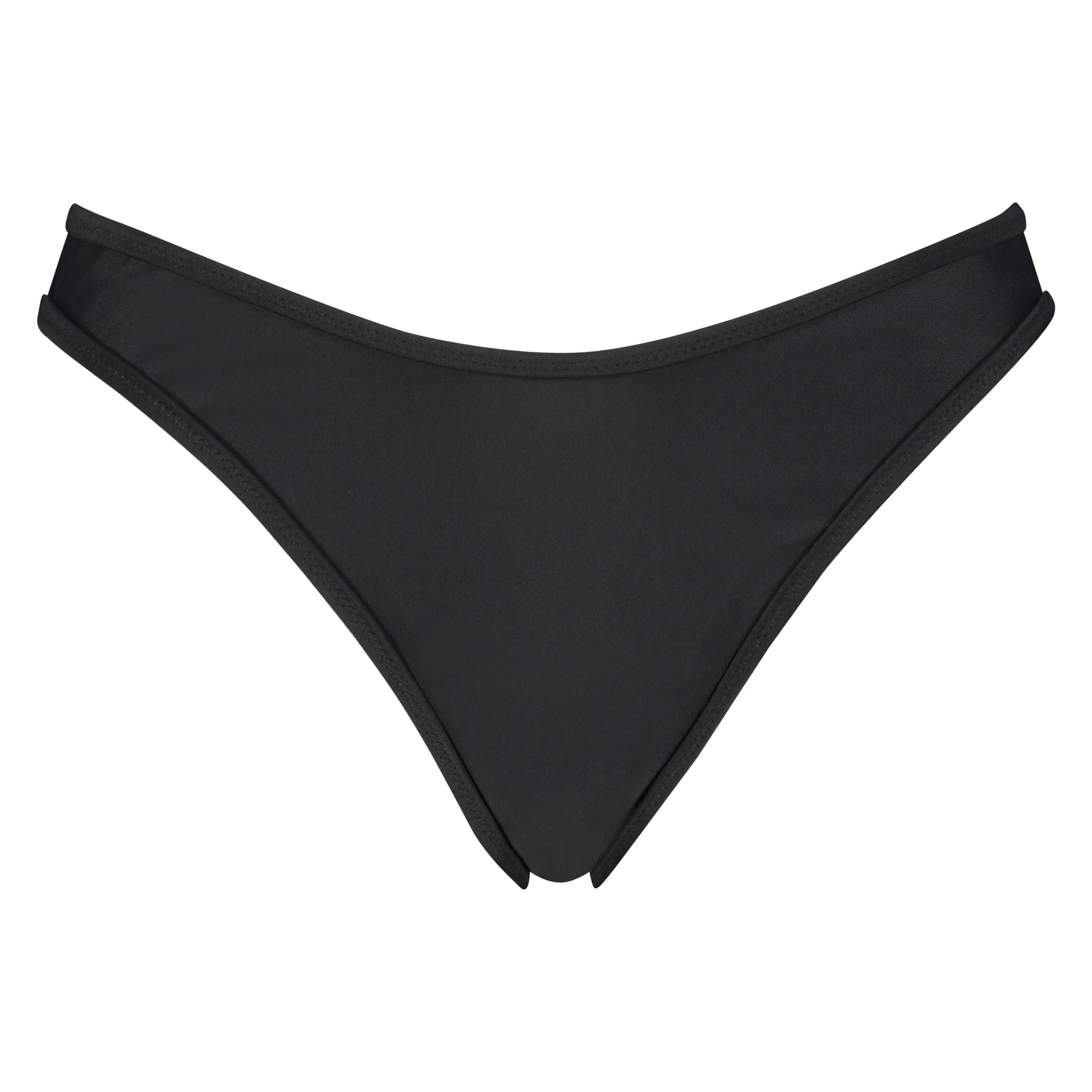 Hoch ausgeschnittener Bikini-Slip Haze, Schwarz, main