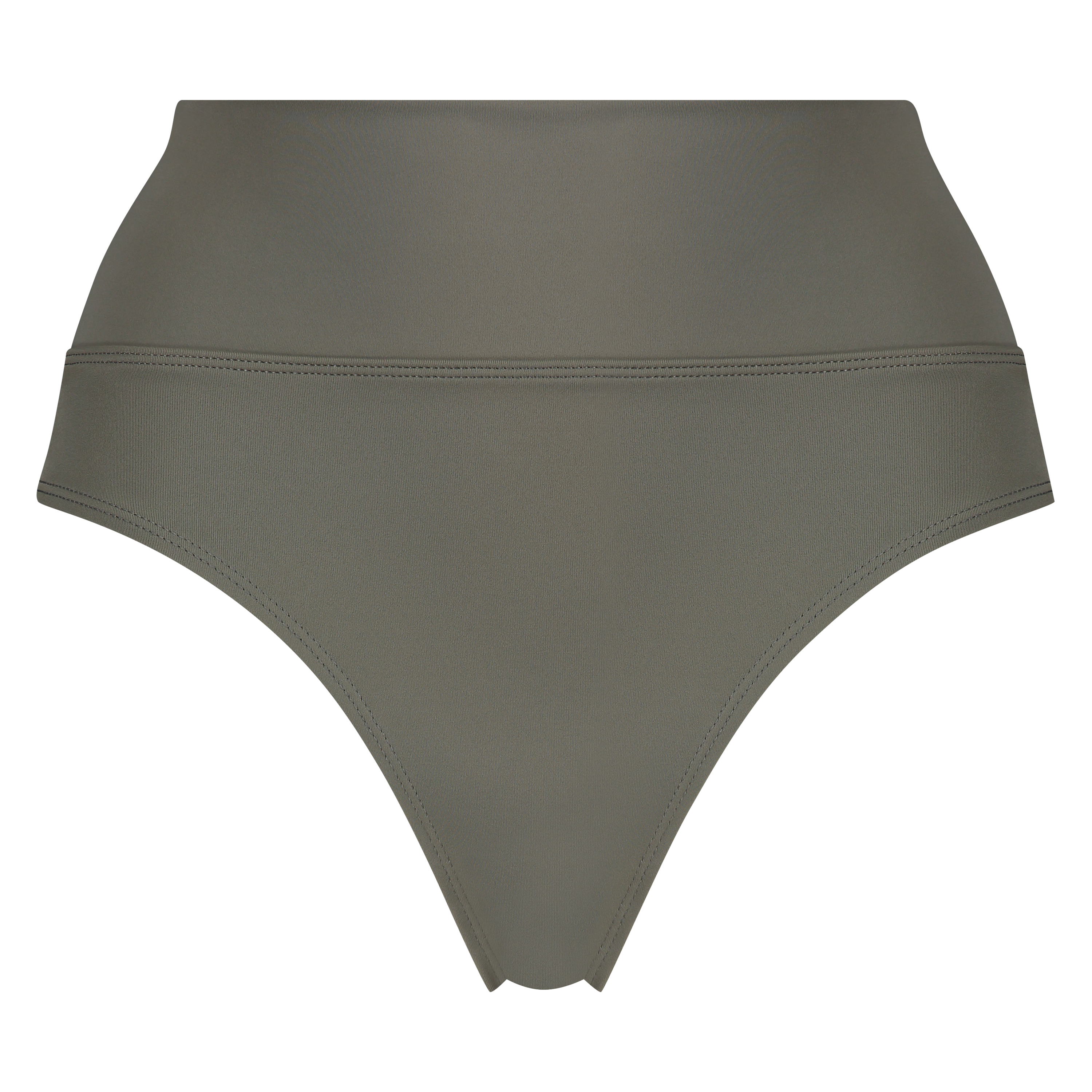 Slip de bikini &agrave; rabat Dream, Vert, main