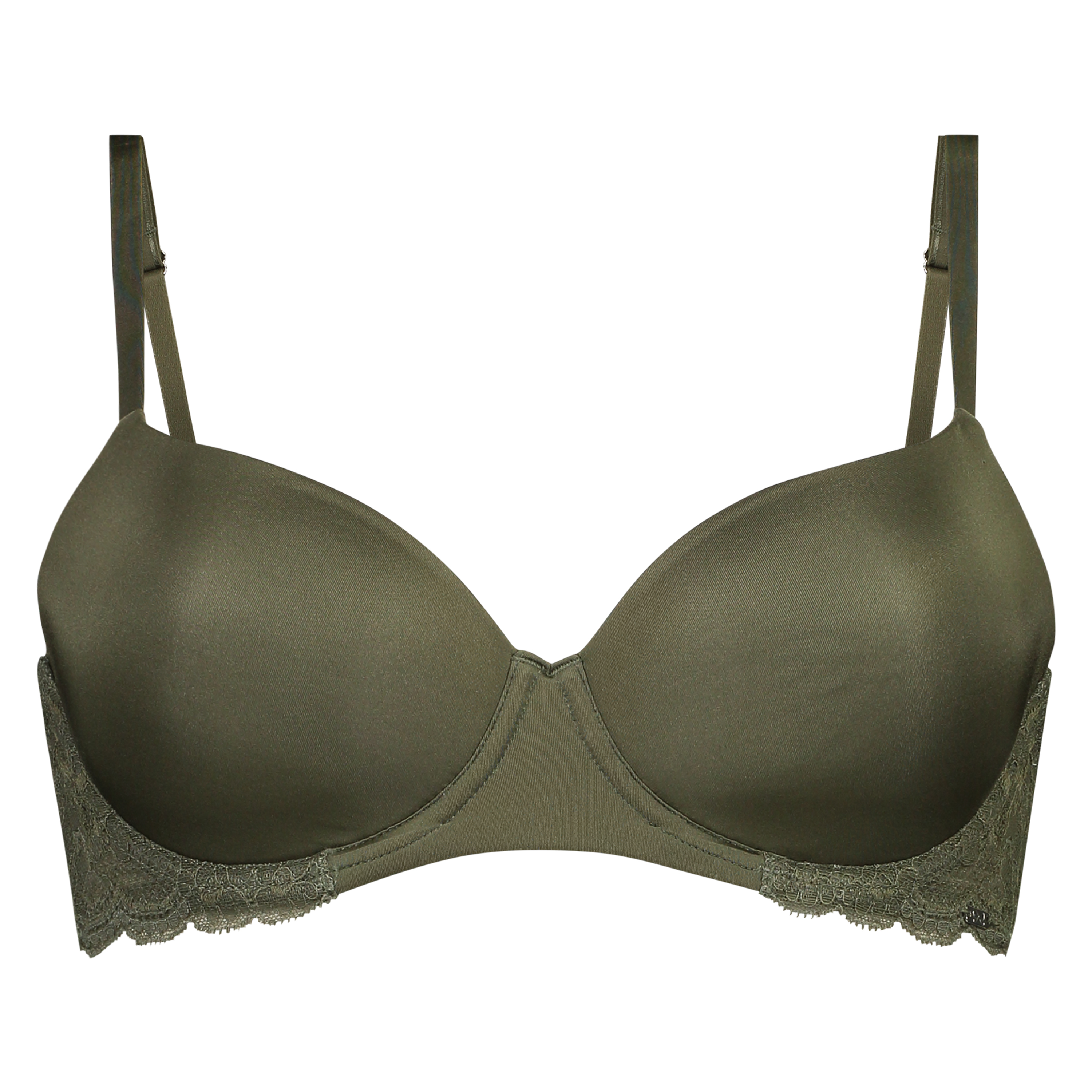 Soutien-gorge &agrave; armatures pr&eacute;form&eacute; Angie, Vert, main