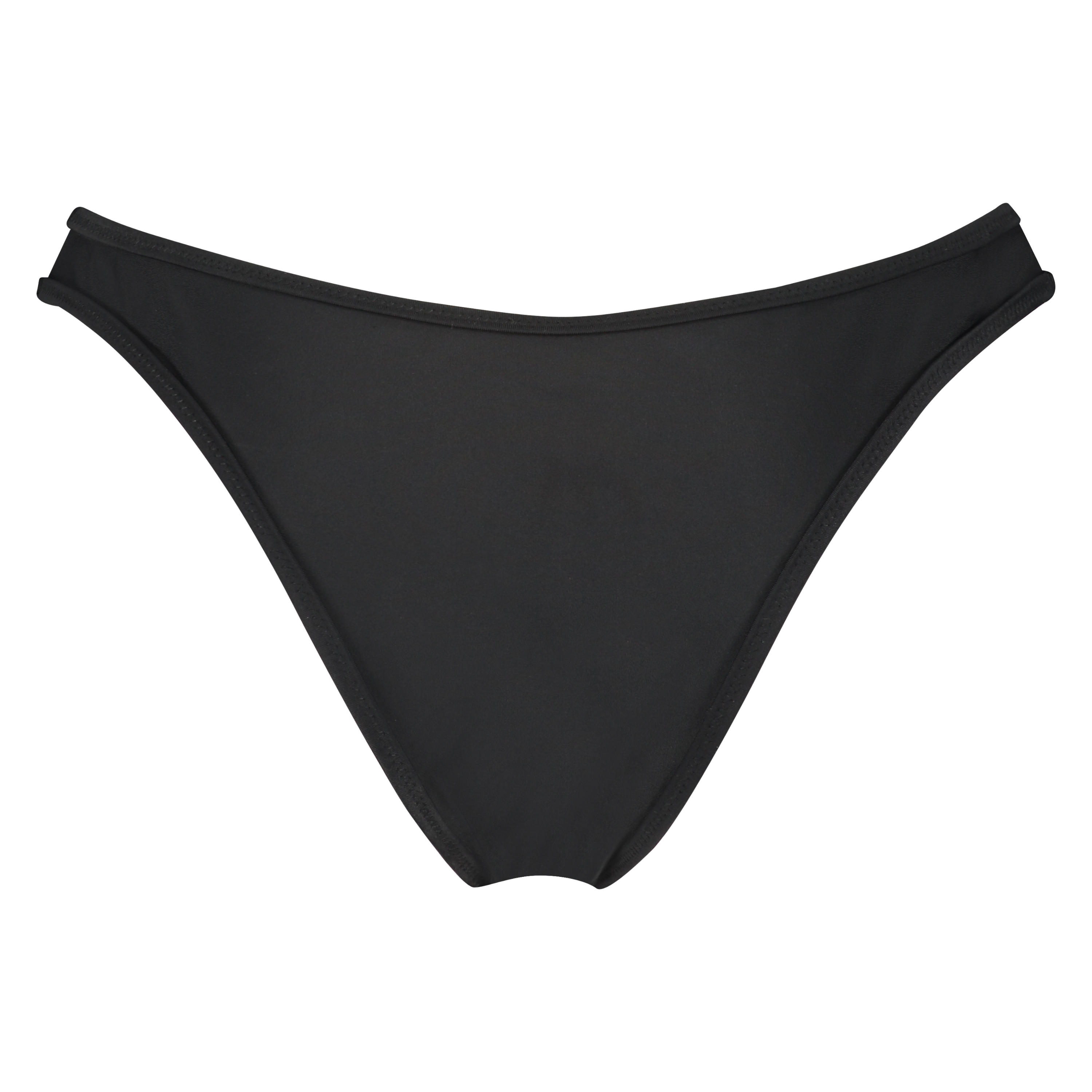Hoch ausgeschnittener Bikini-Slip Haze, Schwarz, main