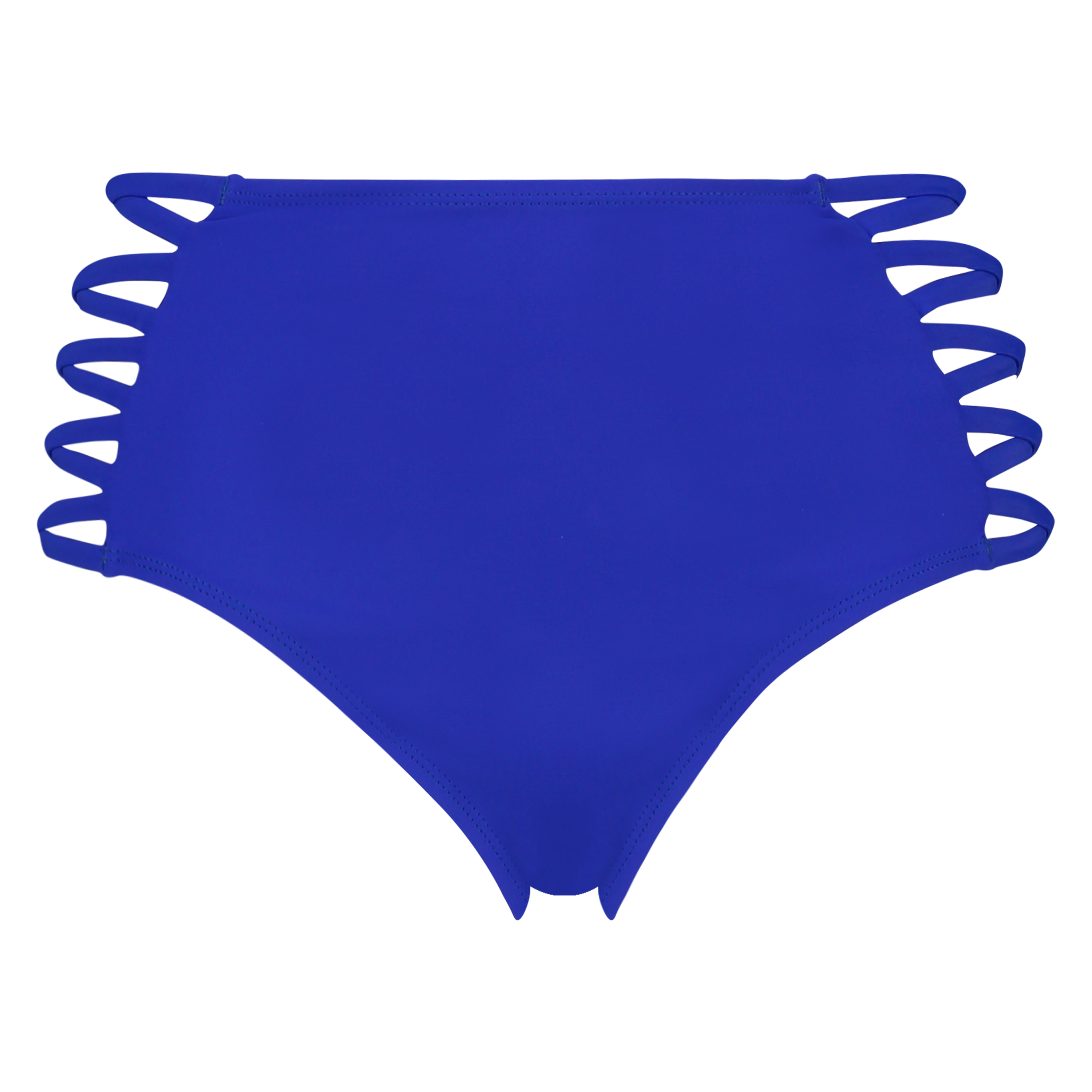 Slip de bikini taille haute Sunset Dream, Bleu, main