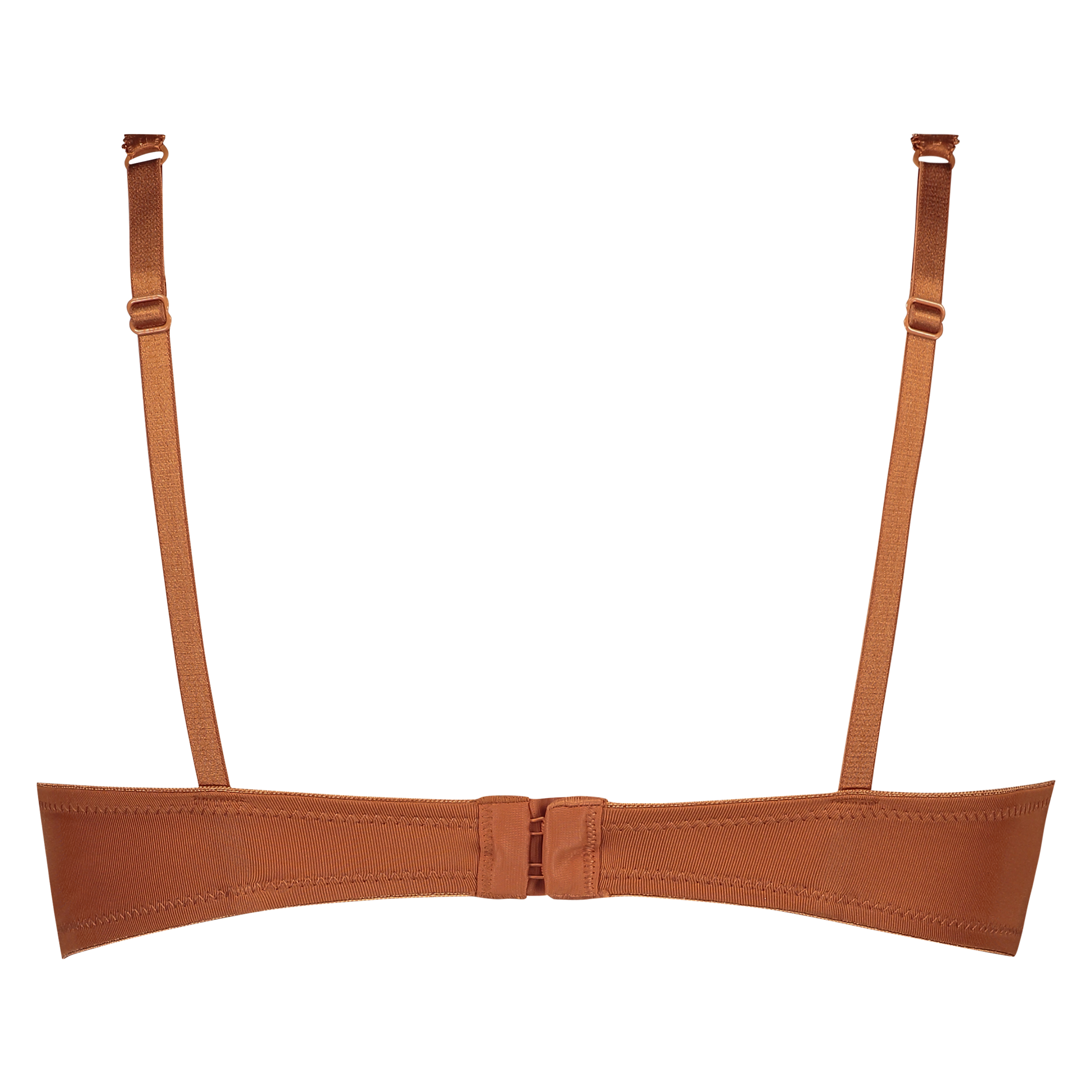 Soutien-gorge &agrave; armatures pr&eacute;form&eacute; Maya, marron, main
